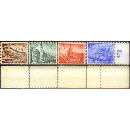 1940 - Рейх - Лейпцигський ярмарок Mi.739-42 **