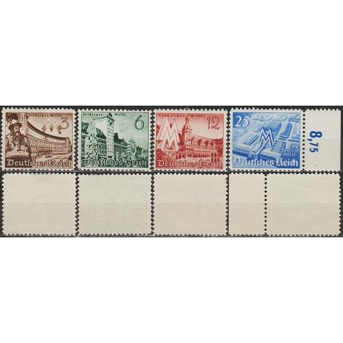 1940 - Рейх - Лейпцигський ярмарок Mi.739-42 **