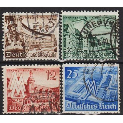 1940 - Рейх - Ярмарок в Лейпцигу Mi.739-42 _3,20 EU