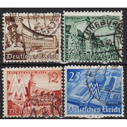 1940 - Рейх - Ярмарок в Лейпцигу Mi.739-42  _3,20 €