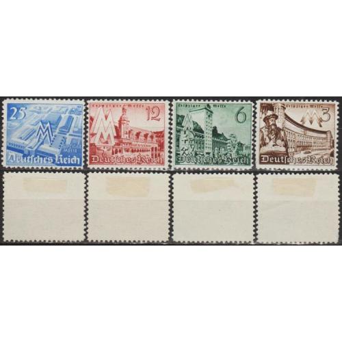 1940 - Рейх - Ярмарок в Лейпцигу Mi.739-42 *