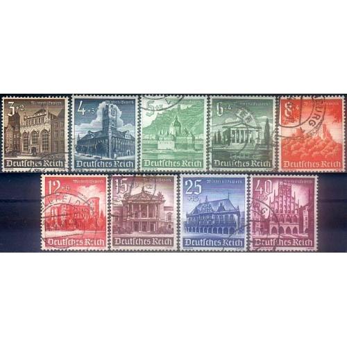 1940 - Рейх - Зимова допомога - Будинки Mi.751-59  _19,0 € _гаш