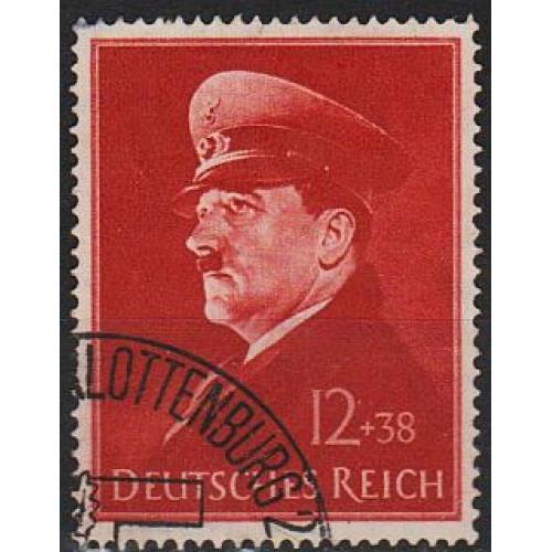 1941 - Рейх - 52 роки Гітлера Mi.772 _Спец.погашення