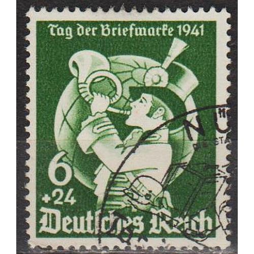 1941 - Рейх - День марки Mi.762 - 4,0 Євро - Спец.погашення