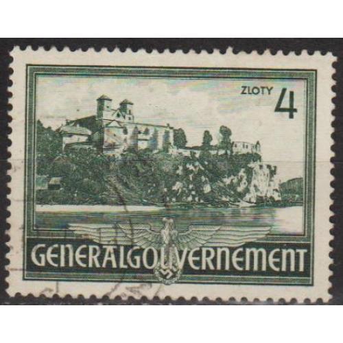 1941 - Рейх - GG - Архітектура 4 Mi.64 - гаш