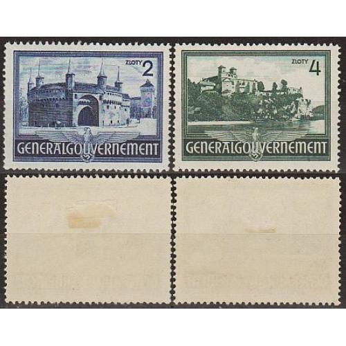 1941 - Рейх - GG - Архітектура - Краків Мі.63-64 *