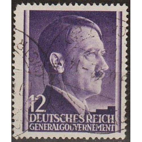 1941 - Рейх - GG - Стандарт - Гітлер 12 Мі.75