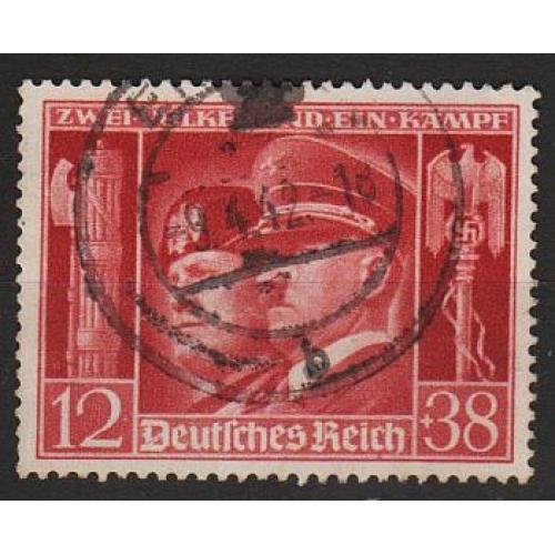 1941 - Рейх - Гітлер-Муссоліні Mi.763 _5.50 €