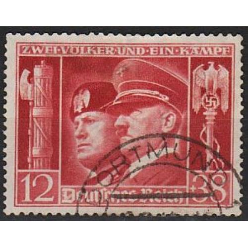 1941 - Рейх - Гітлер-Муссоліні Mi.763 _5,50 €