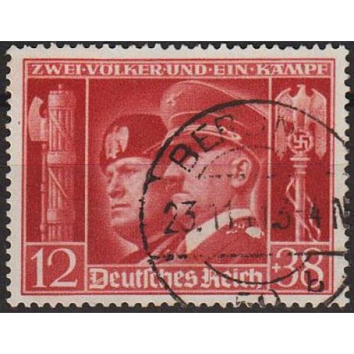 1941 - Рейх - Гітлер-Муссоліні Mi.763  _5,50 €