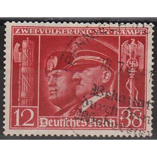 1941 - Рейх - Гітлер-Муссоліні Mi.763 _5,50 €