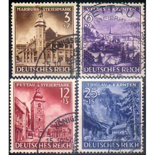 1941 - Рейх - Інтеграція регіонів Mi.806-809 _13,0 €
