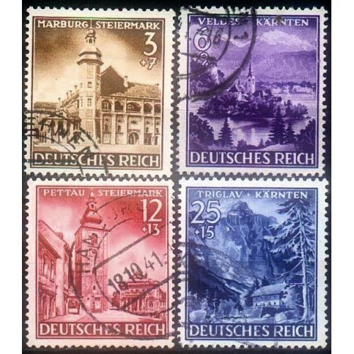 1941 - Рейх - Інтеграція регіонів Mi.806-809 _13,0 €