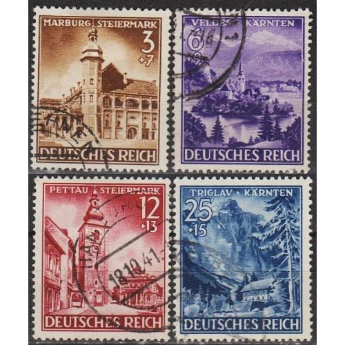 1941 - Рейх - Інтеграція регіонів Mi.806-809 _13,0 €