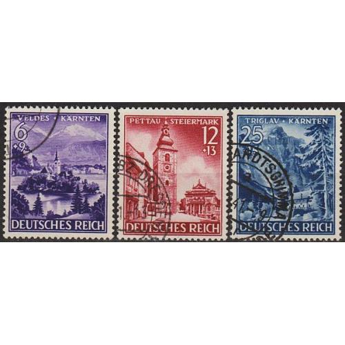 1941 - Рейх - Повернення міст Mi.807-809 _10,0 € _гаш