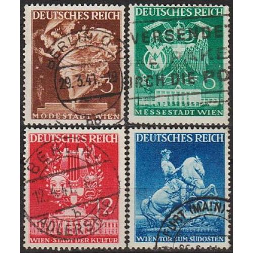 1941 - Рейх - Весняний ярмарок Mi.768-71 _4,0 €