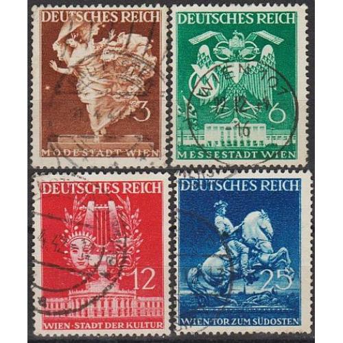 1941 - Рейх - Весняний ярмарок у Відні Mi.768-71 _ 4,0  € 