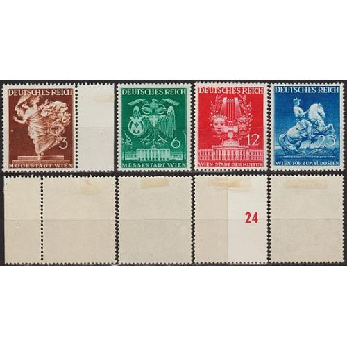 1941 - Рейх - Весняний ярмарок у Відні Mi.768-71 *