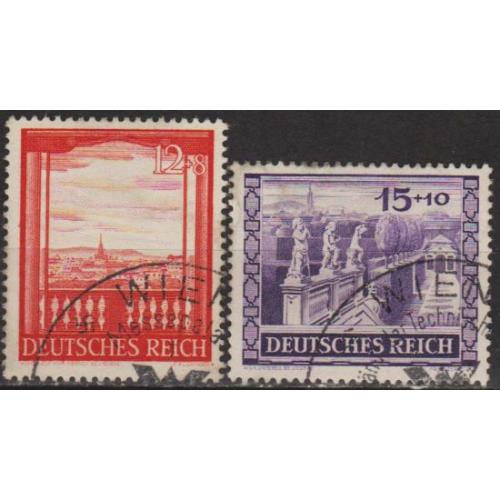 1941 - Рейх - Ярмарок у Відні Mi.804-805 _гаш _8,0 €