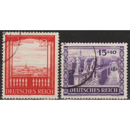 1941 - Рейх - Ярмарок у Відні Mi.804-805 _гаш _8,0 €
