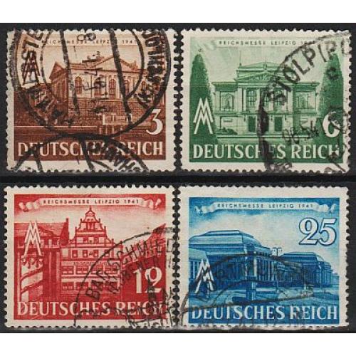 1941 - Рейх - Ярмарок в Лейпцигу Mi.764-67 _6,0 €