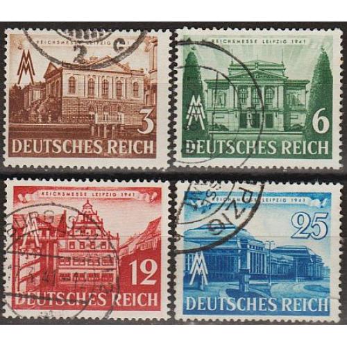 1941 - Рейх - Ярмарок в Лейпцигу Mi.764-67  _6,0 € 