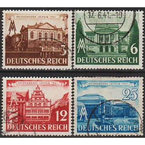 1941 - Рейх - Ярмарок в Лейпцигу Mi.764-67  _6,0 € 