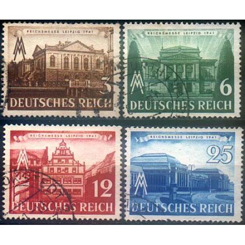 1941 - Рейх - Ярмарок в Лейпцигу Mi.764-67  _6,0 € 
