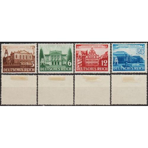 1941 - Рейх - Ярмарок в Лейпцигу Mi.764-67 *