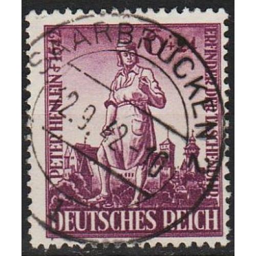 1942 - Рейх - 400 років смерті П.Хенлейна Mi.819 _гаш