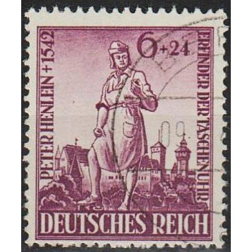 1942 - Рейх - 400 років смерті П.Хенлейна Mi.819 _гаш