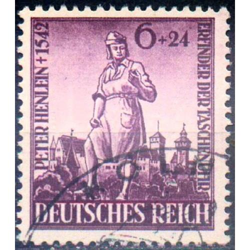 1942 - Рейх - 400 років смерті П.Хенлейна Mi.819 _гаш