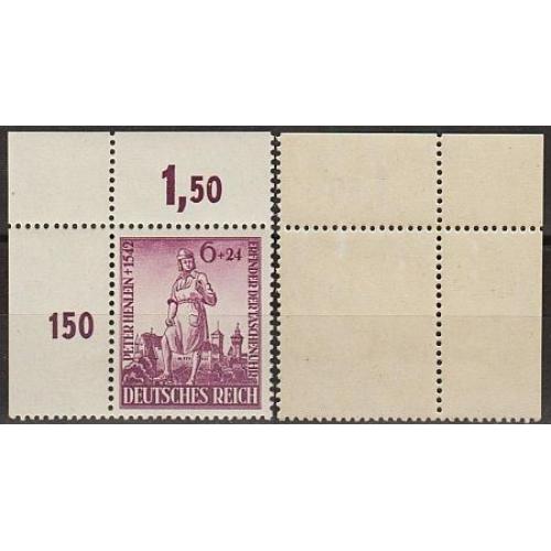 1942 - Рейх - 400 років смерті П.Хенлейна Мі.819  _поля **