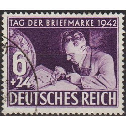 1942 - Рейх - День марки Mi.811  _3.80 €
