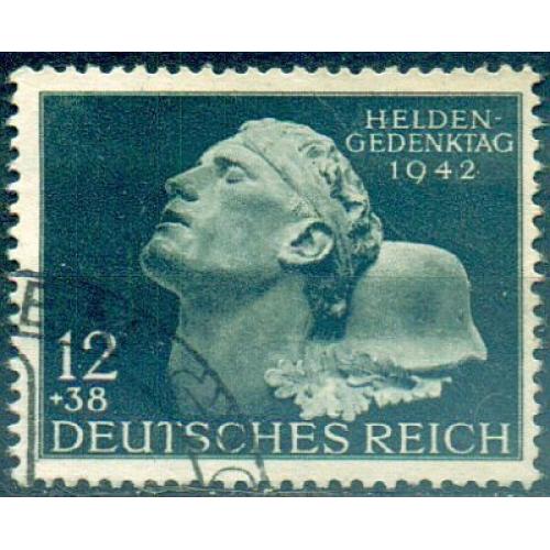 1942 - Рейх - Пам'ятi полеглих Mi.812 _2.40 €