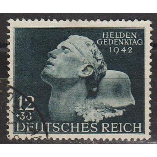 1942 - Рейх - Пам'ятi полеглих Mi.812 _2.40 €