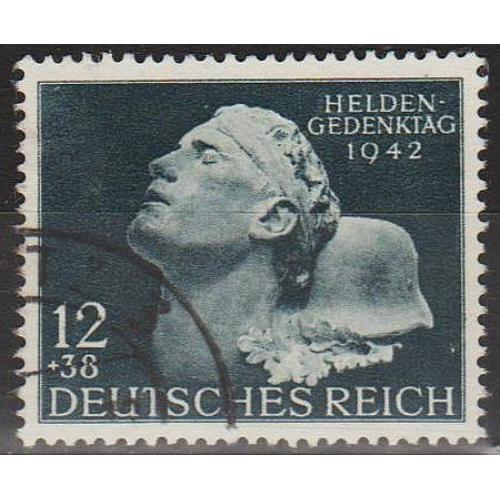 1942 - Рейх - Пам'ятi полеглих Mi.812 _2.40 €