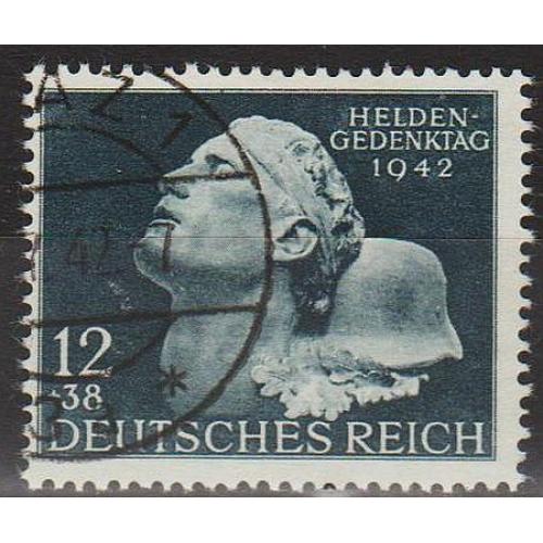1942 - Рейх - Пам'ятi полеглих Mi.812 _2.40 €