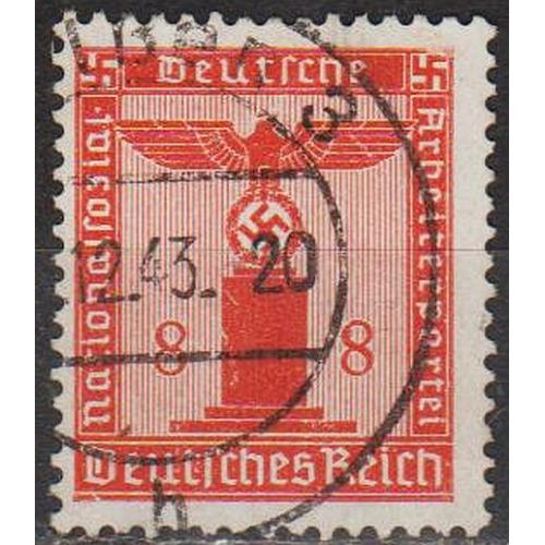 1942 - Рейх - Службова марка - Орел 8 Mi.160 _3,0 €