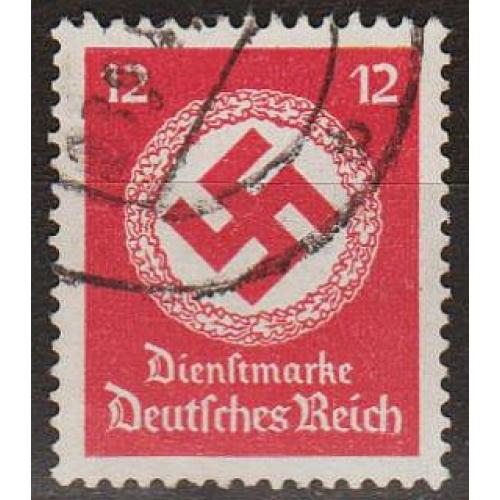 1942 - Рейх - Службова - Свастика 12 Мі.172  _6,0 €