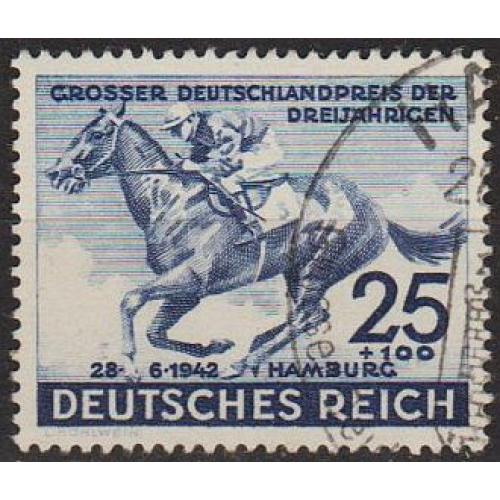 1942 - Рейх - Турнір в Гамбурзі Mi.814 _15.0 € _гаш