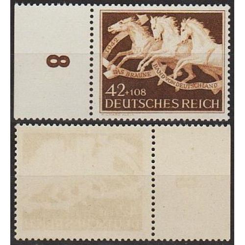1942 - Рейх - Турнір в Мюнхені Mi.815 _ПОЛЕ _10.0 € **