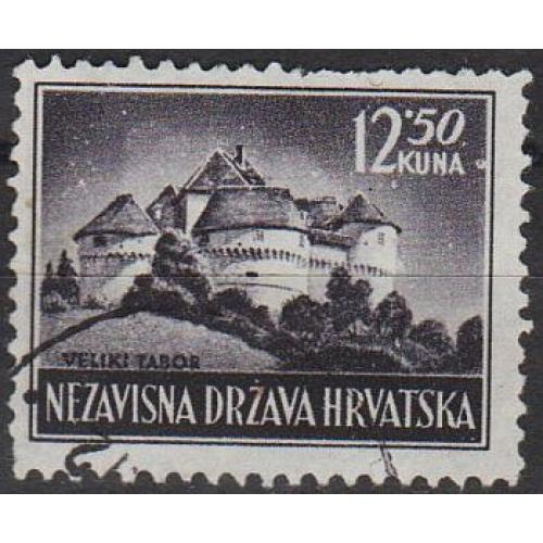 1943 - Хорватія - Пейзажі 12,50 Mi.99 _1,0 €