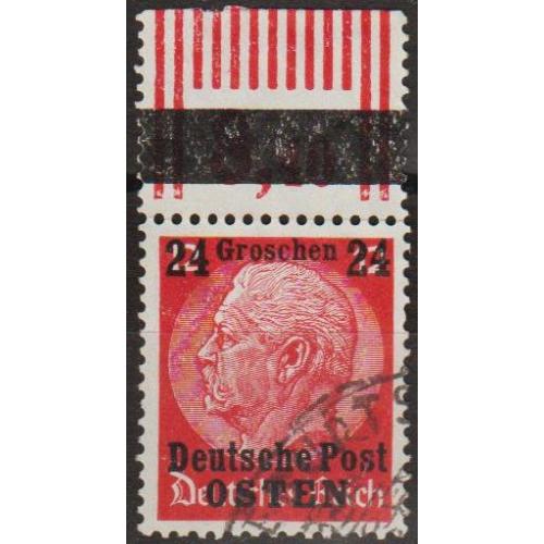 1939 - Рейх - GG - Надрук 24 Мі.6 _гаш