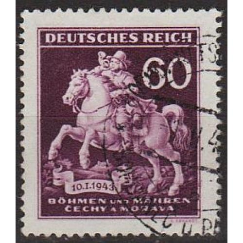 1943 - Рейх - Богемія - День марки Mi.113 _гаш