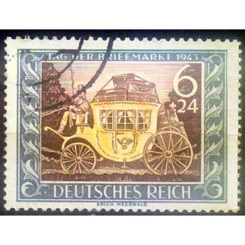 1943 - Рeйх - День марки Mi.828 _гаш