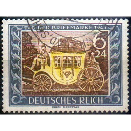 1943 - Рeйх - День марки Mi.828 _гаш