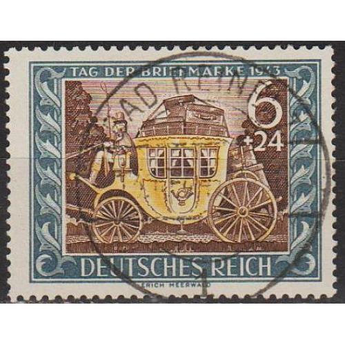 1943 - Рeйх - День марки Mi.828 _гаш
