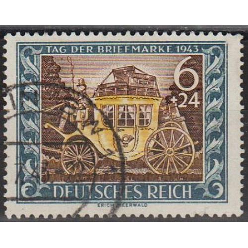 1943 - Рeйх - День марки Mi.828 _гаш