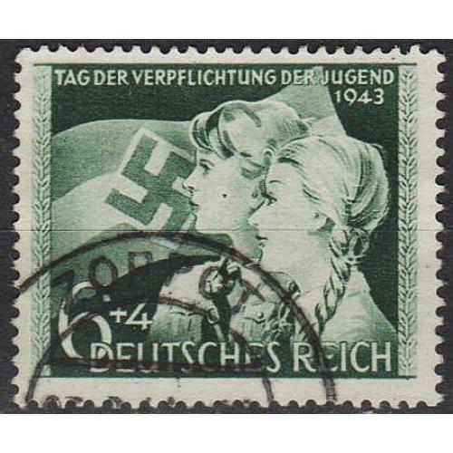1943 - Рейх - День молоді Mi.843 _гаш